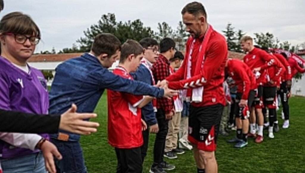 Down Sendromlu Çocuklar Samsunspor'la Buluştu