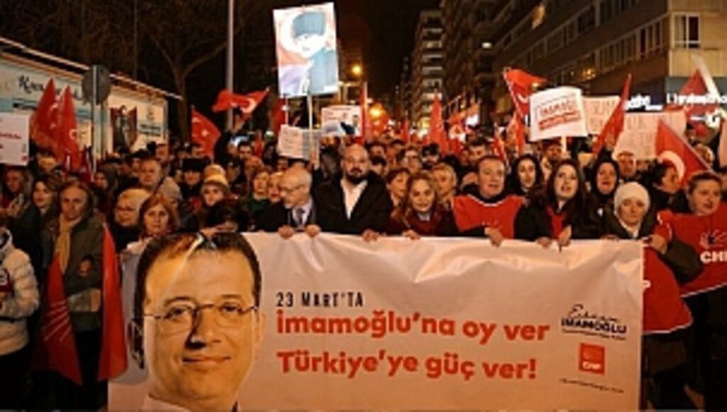Samsun'da CHP İmamoğlu İçin Yürüdü!...