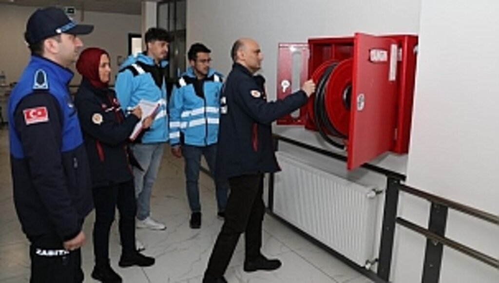 Samsun İtfaiyesi 17 İlçede Denetimlerini Sürdürüyor!...