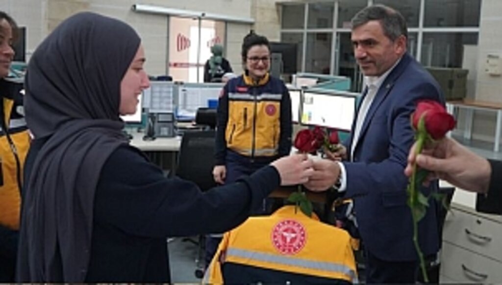 Samsun MHP'den 112'ye Ziyaret