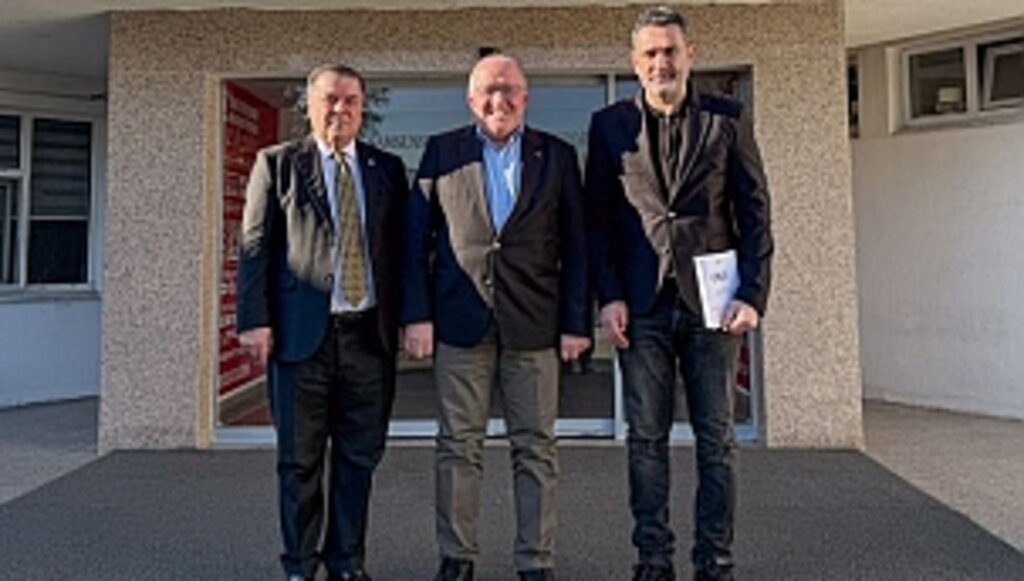 Samsun Üniversitesi Rektörü Aydın'dan Samsunspor'a Ziyaret