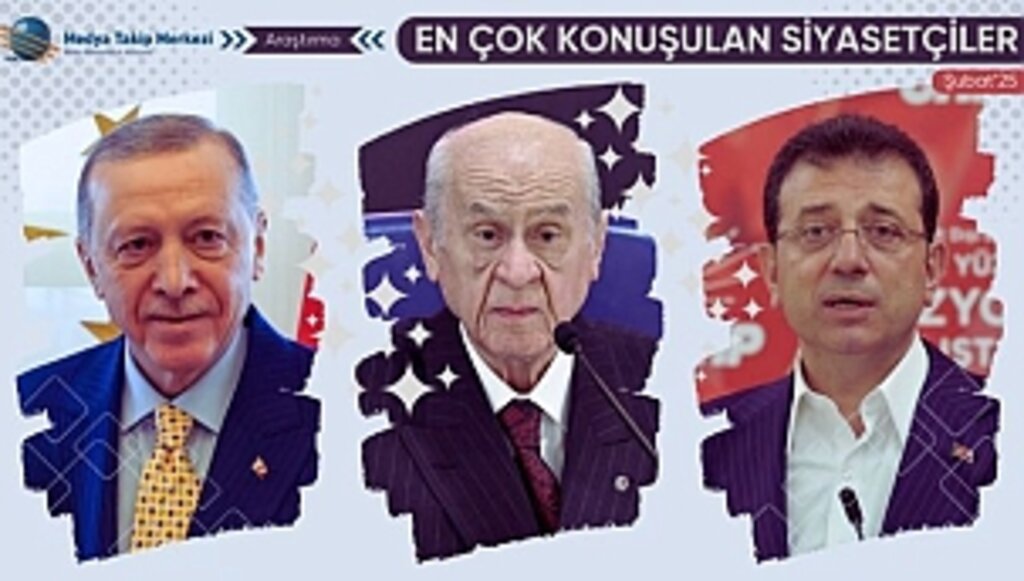 Türkiye'de En Çok Konuşulan Siyasetçiler | Şubat'25