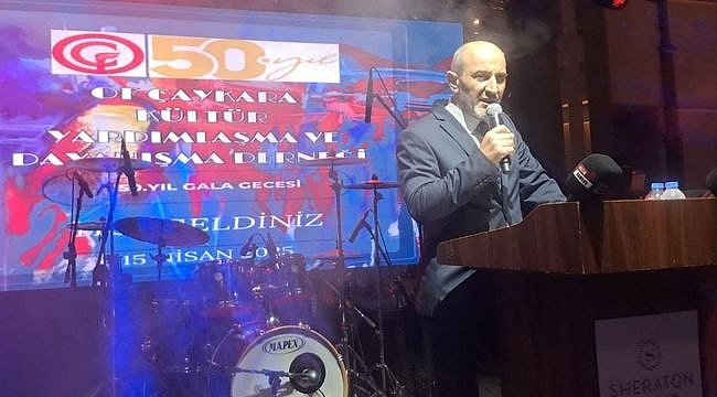 50. Yılında Of Çaykara Derneği'den Muhteşem Gece