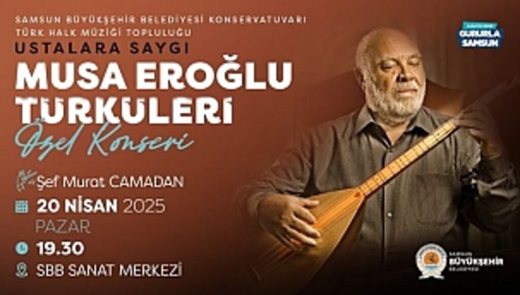 Büyükşehir'den Ustalara Saygı Konseri