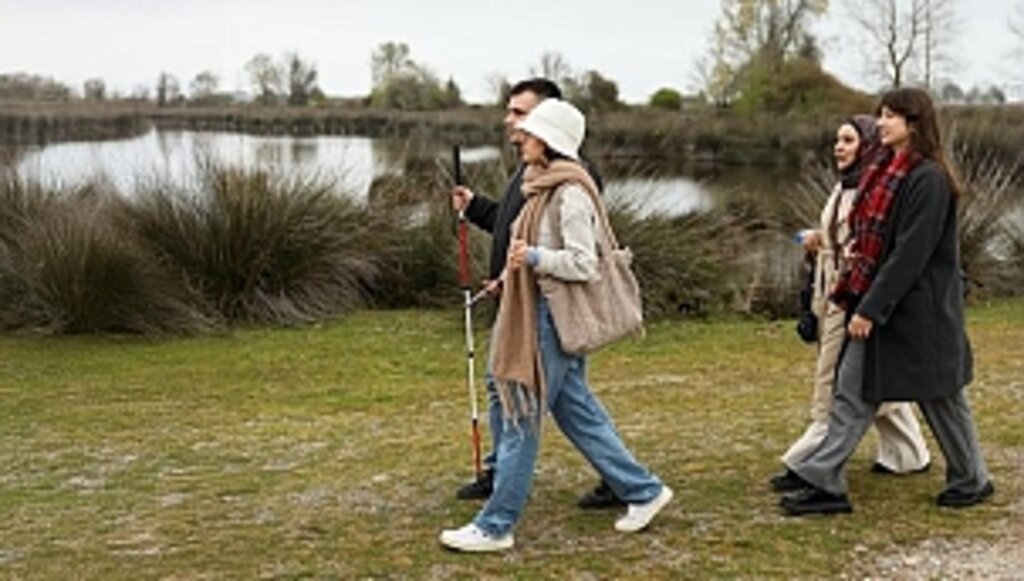 Büyükşehirden Görme Engellilere Kuş Cenneti Sürprizi