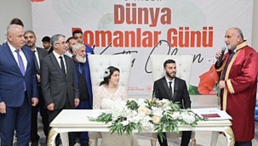 Canik'te Roman Çiftler Muradına Erdi