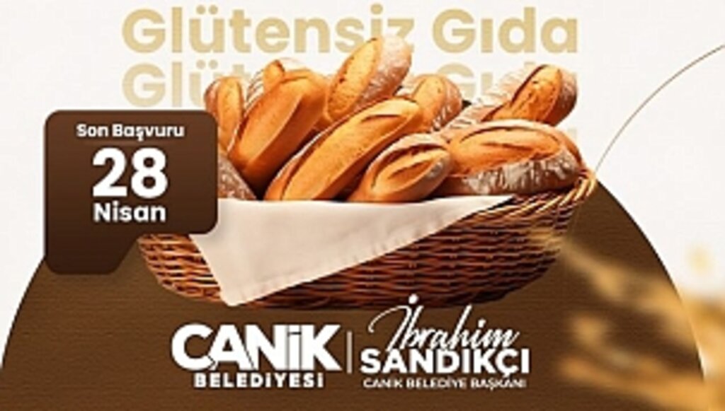Canik'ten Glütensiz Gıda Paketi Desteği