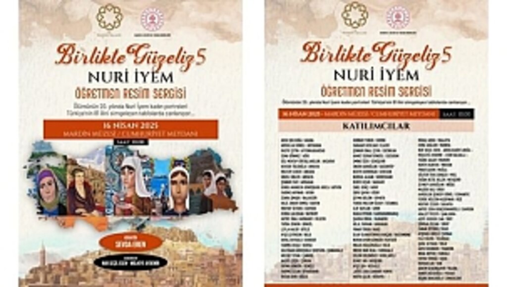 Samsun Alaçam Kitaplı Konağı, Mardin'de Sanatla Buluşuyor…