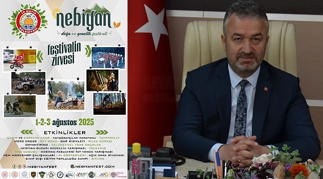 19 Mayıs, Nebiyan Doğa ve Gençlik Festivali'ne Hazırlanıyor…