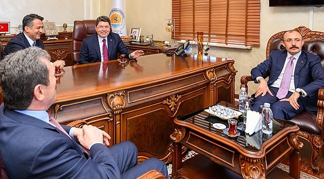Adalet Bakanı Tunç'tan Başkan Doğan'a Ziyaret