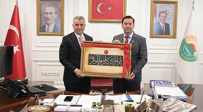 Başkan Kurnaz, Kosova Mamuşa Belediye Başkanı Abdulhadi Krasniqi'yi Ağırladı