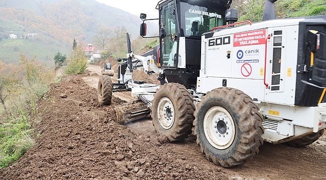 Canik'te Kırsalda Ulaşım Atağı