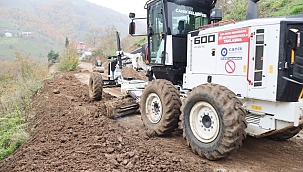 Canik'te Kırsalda Ulaşım Atağı