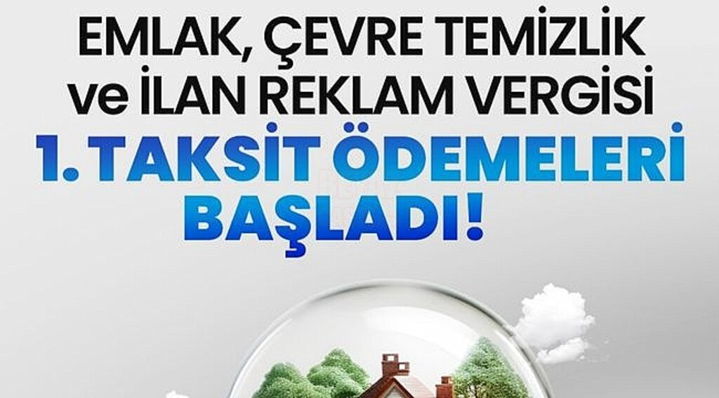 Canik'te Vergi Ödemeleri Başladı