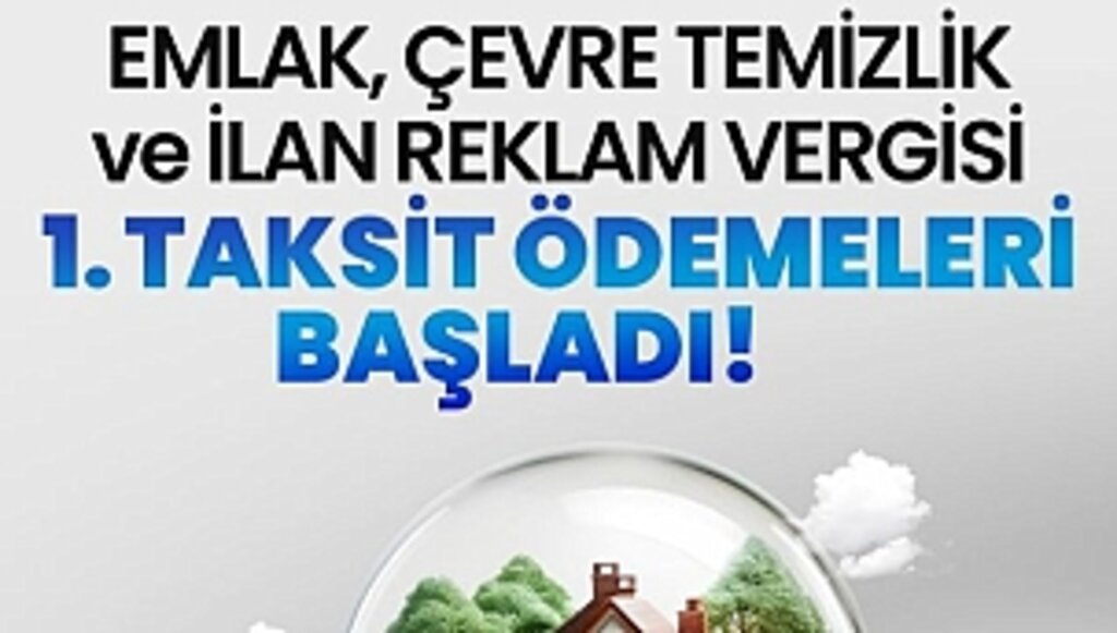Canik'te Vergi Ödemeleri Başladı