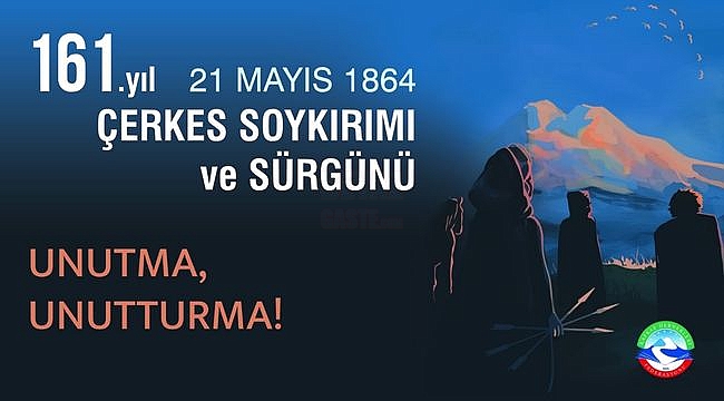 Çerkes Soykırımı ve Sürgününün 161. Yılı Samsun'da Anılıyor