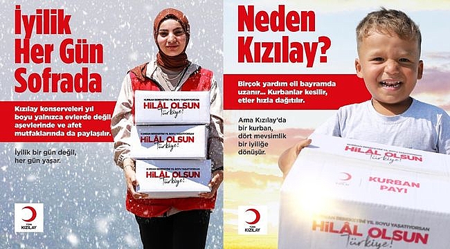 Hayırseverler Bu Yıl da Kurban Vekâletini Kızılay'a Emanet Ediyor