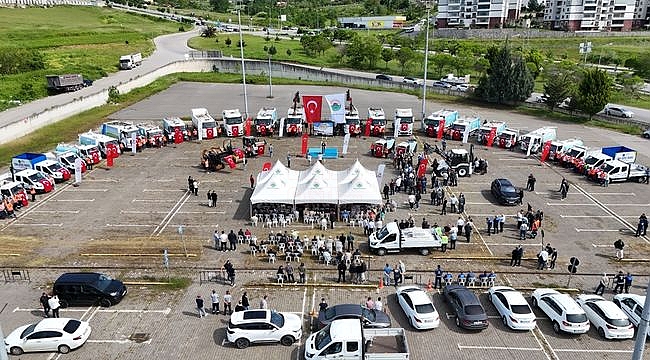 İlkadım'da 40 Yeni Araç Hizmete Başladı
