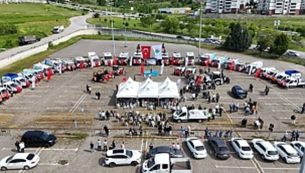 İlkadım'da 40 Yeni Araç Hizmete Başladı