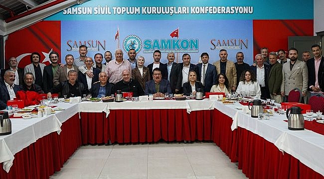 SAMKON'dan Samsunspor'a Vefa Kahvaltısı