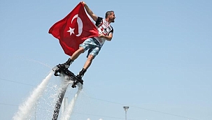 Uluslararası Su Sporları Festivali'ne Büyük İlgi