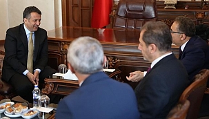Bakan Yardımcısı Gümen'den Başkan Doğan'a Ziyaret