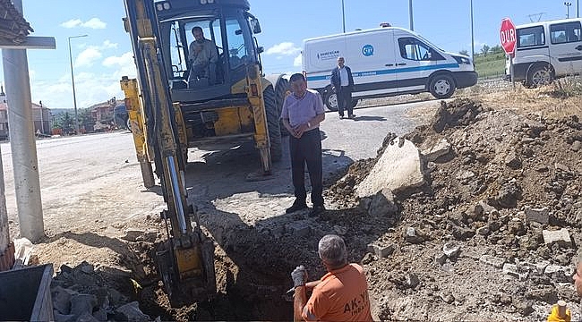 Başkan İkiz, İlçedeki Doğalgaz Altyapı Çalışmalarını Yerinde İnceledi