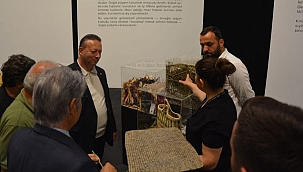 Başkan Kocabaş, Bafra Zembili Sergisi'ni Gezdi