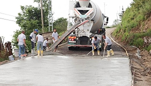 Canik Belediyesi'nden Kırsalda Ulaşım Hamlesi