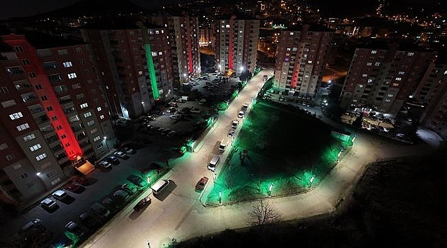 Canik'te Aydınlık Sokaklar Modern Parklar