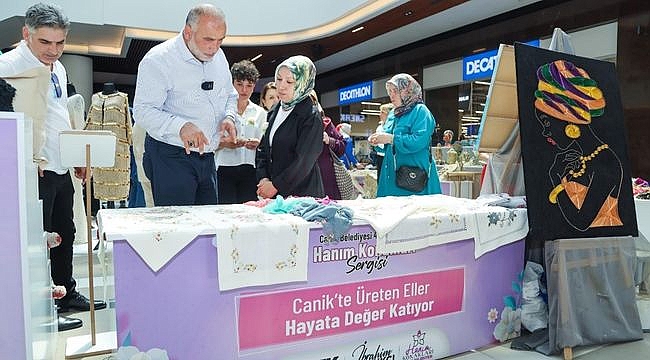 Canikli Kadınlardan Göz Dolduran Sergi