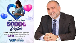 İlklerin Belediyesi Canik'ten Ailelere 5 Bin TL Destek