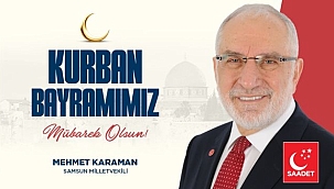 Mehmet Karaman'dan Kurban Bayramı Mesajı