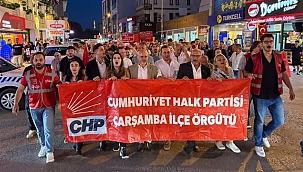 Samsun CHP'den Çarşamba'da Miting
