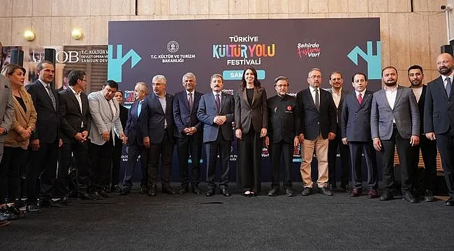 Samsun Kültür Yolu Festivali Coşkusu Başladi