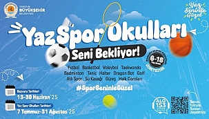 Yaz Spor Okulları'na Başvurular Başladı