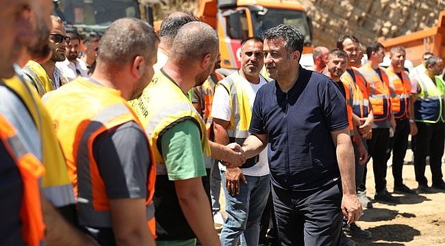 Başkan Doğan Çalışmaları Yerinde İnceledi