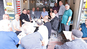 Başkan İhsan Kurnaz Unkapanı Esnafıyla Buluştu