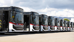 Büyükşehir Belediyesinden 15 Yeni Otobüs