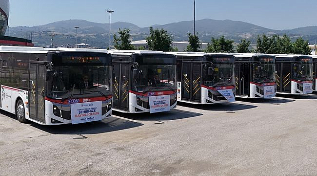 Büyükşehir'in Ulaşım Filosuna 25 Yeni Otobüs