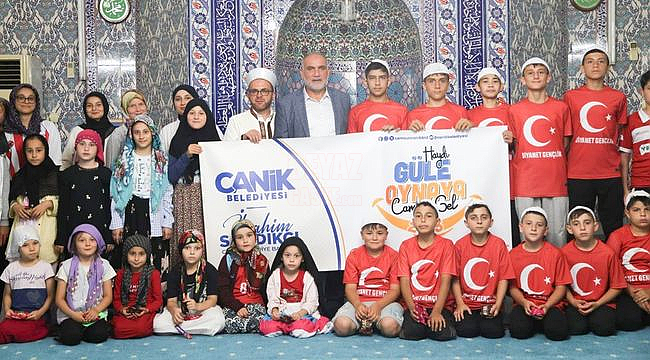 Canik'te Camiler Çocuk Sesleriyle Şenlendi