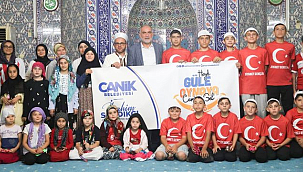 Canik'te Camiler Çocuk Sesleriyle Şenlendi