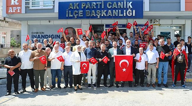 Cumhurbaşkanının Çağrısına Caniklilerden Tam Destek