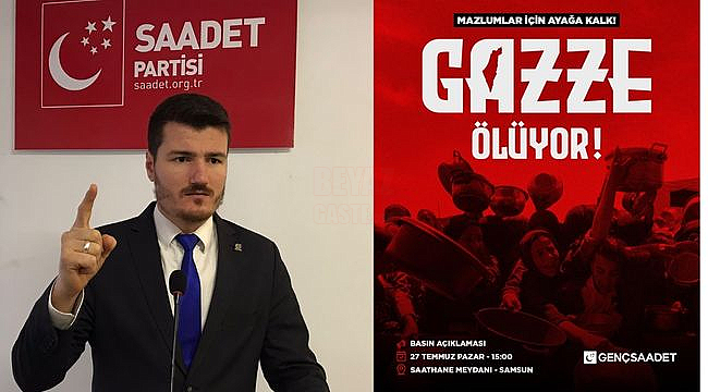 Genç Saadet Samsun'dan Gazze Çağrısı!