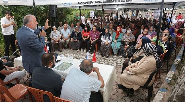 Başkan Sandıkçı'dan Doğal Gaz Müjdesi