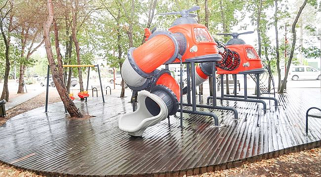 Canik Belediyesi'nden Çocuklarla İlham Olan Park