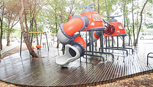 Canik Belediyesi'nden Çocuklarla İlham Olan Park