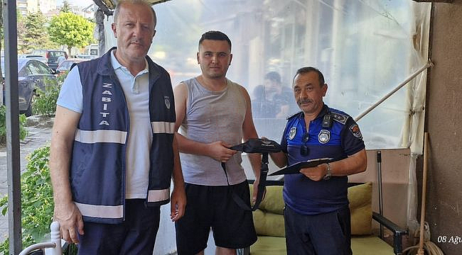 İlkadım Zabıtasından Örnek Davranış