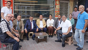 MHP'den Tekkeköy ve Salıpazarı'nda Esnaf ve Muhtar Ziyaretleri