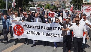 MHP Samsun İl Teşkilatı Tokat'ta "Terörsüz Türkiye" Programına Katıldı